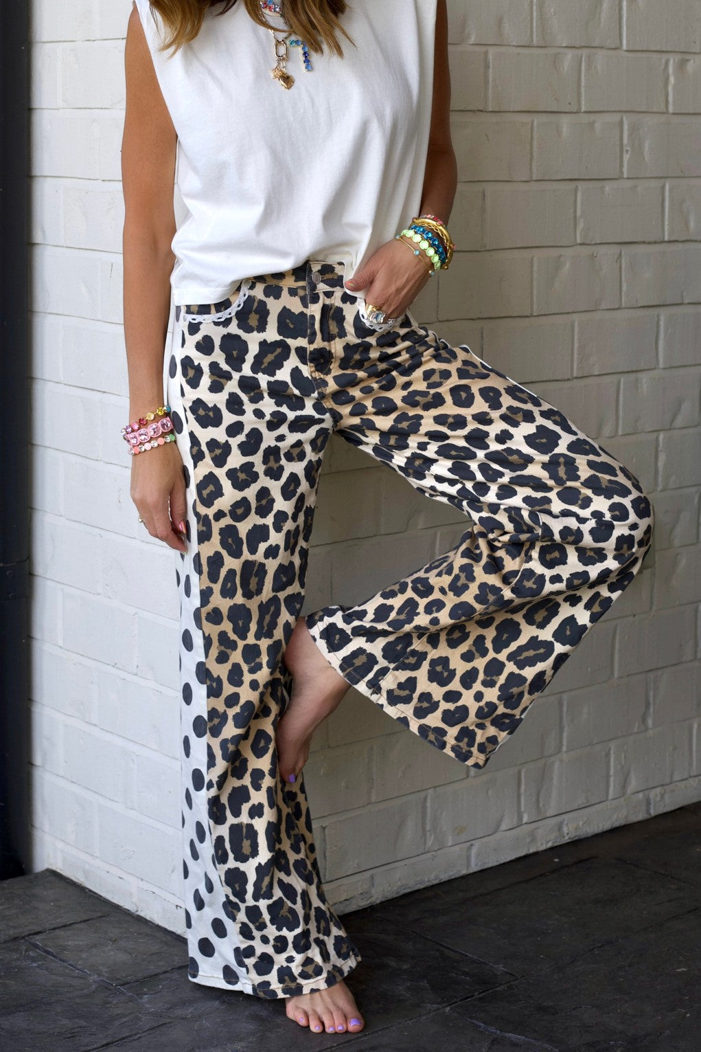 Spot on Wild at Heart Denim Jeans