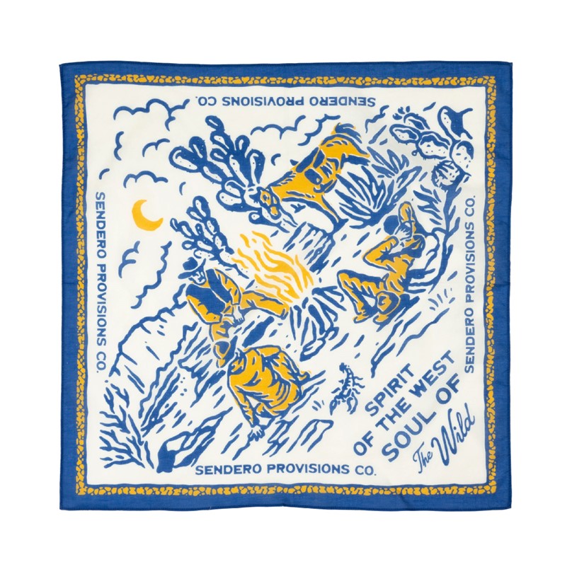 COWBOY CAMPFIRE BANDANA