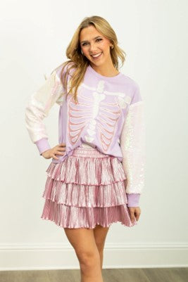 Spooky Scary Skeleton Top