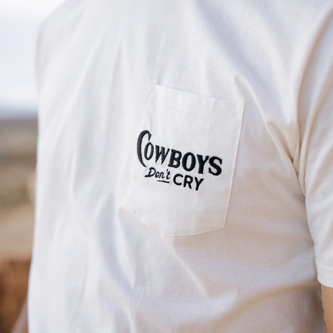 COWBOYS DON'T CRY T-SHIRT