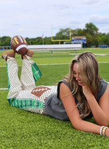 Game Day Contrast Wide Leg Denim