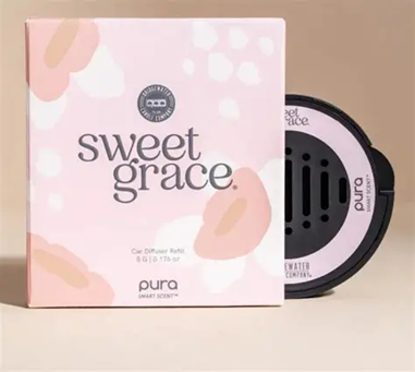 Bridgewater + Pura Car Diffuser Cartridge Sweet Grace