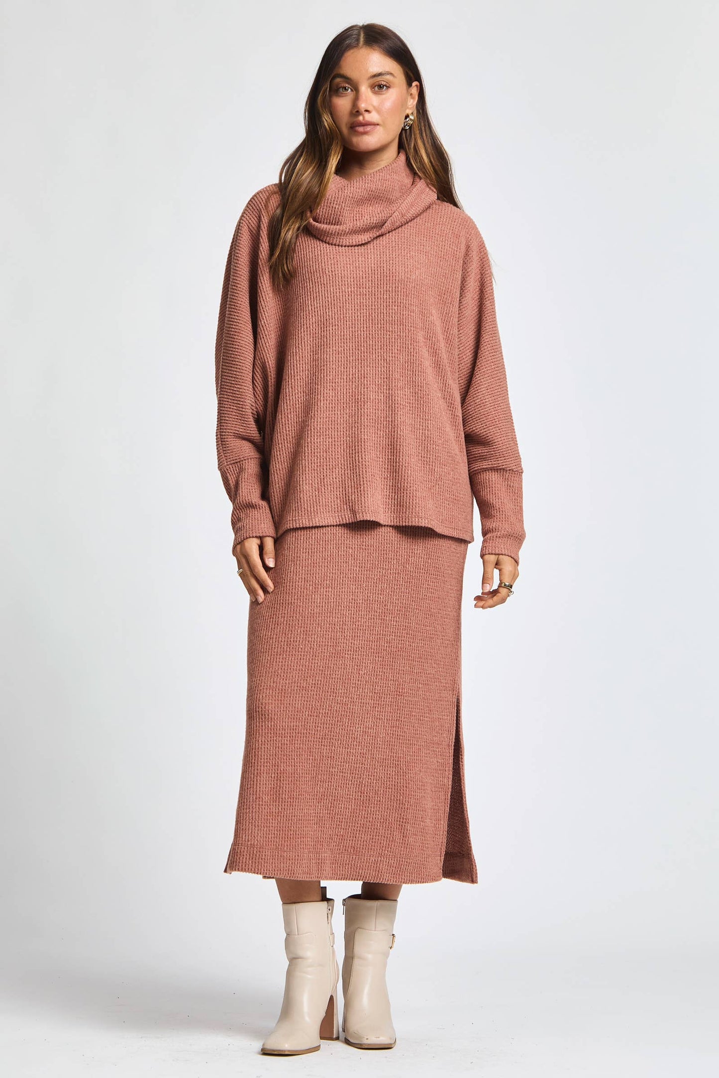 Dear Scarlett - 2 Piece Cozy Thermal Layered Set