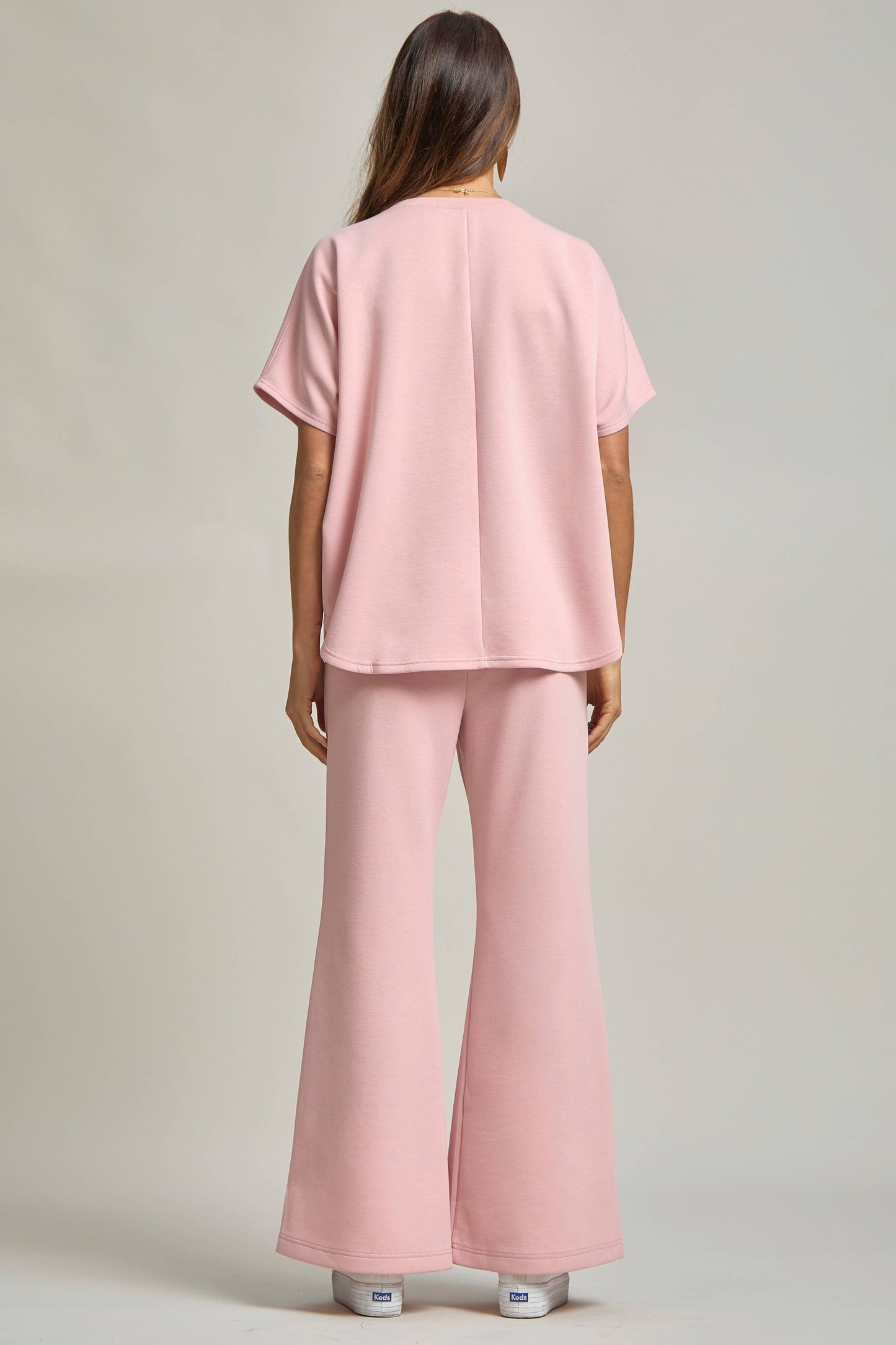 Dear Scarlett - Poncho Top + Bell Bottom Modal Set