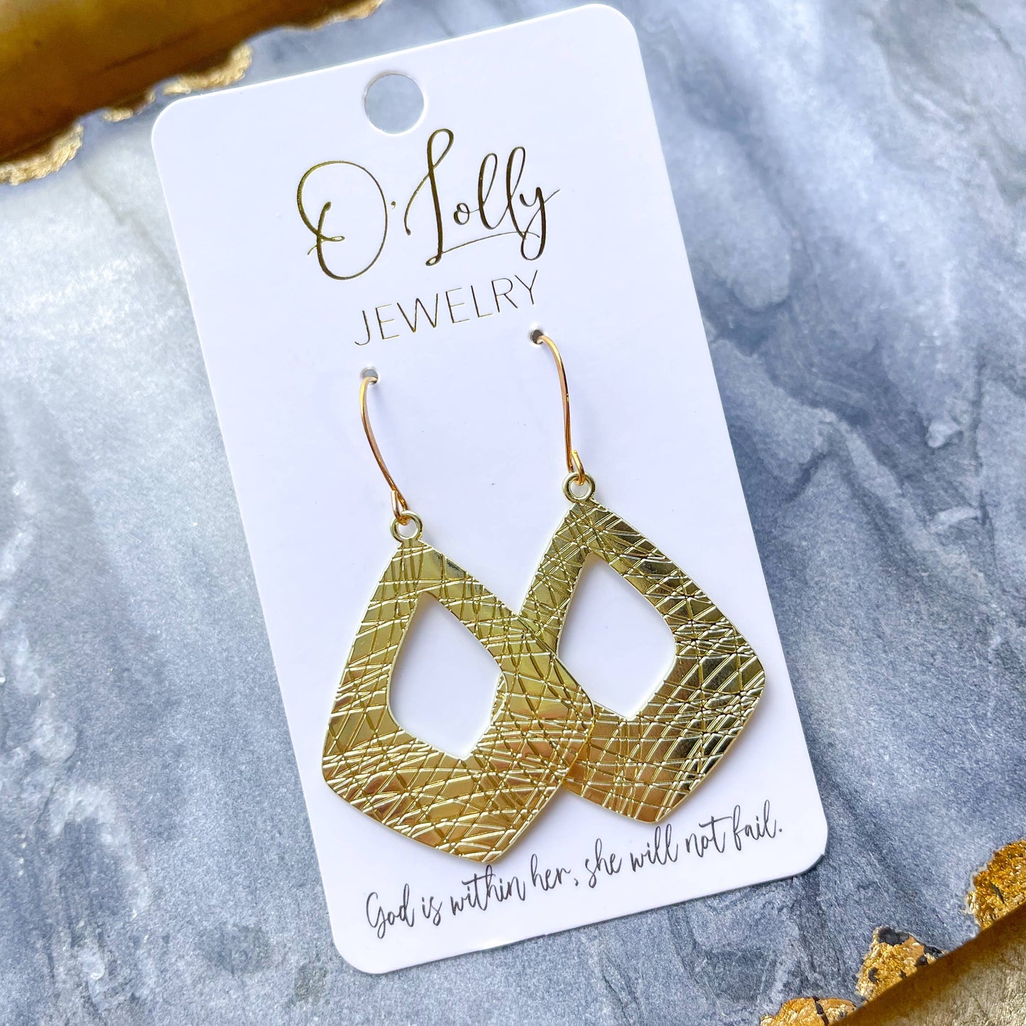 O’Lolly Jewelry - Gold Earrings Drops
