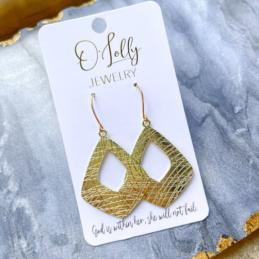 O’Lolly Jewelry - Gold Earrings Drops