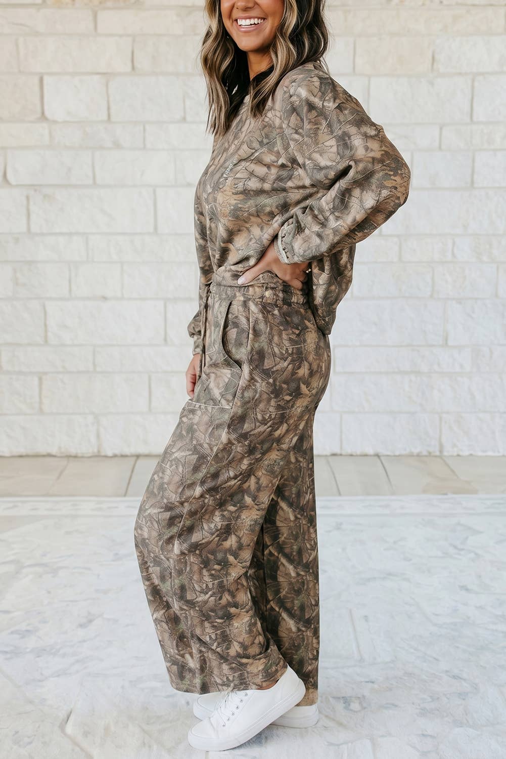 Comfy Camo Two Piece Set