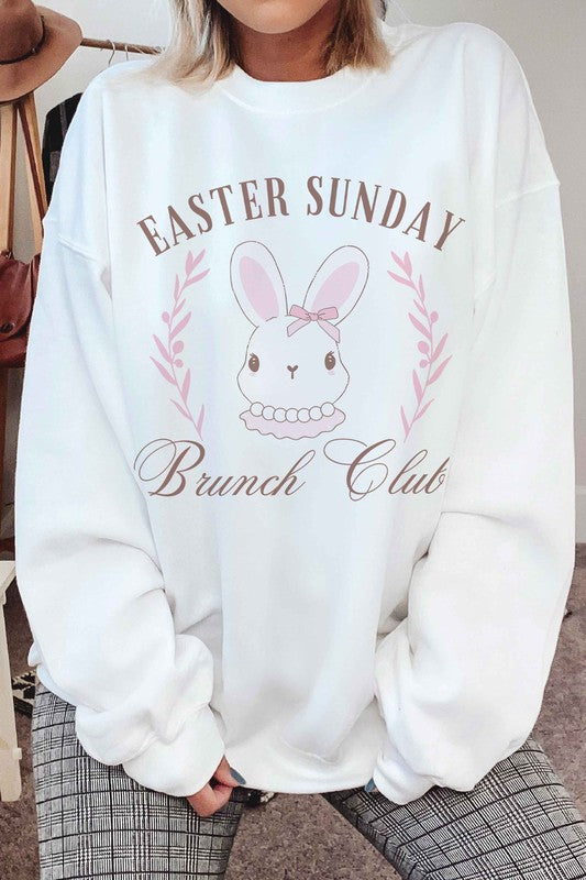 EASTER SUNDAY BRUNCH CLUB Graphic Sweatshirt