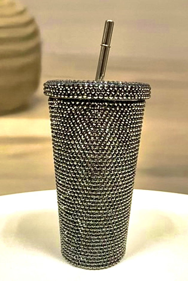 Rhinestone 17 oz Stainless Tumbler