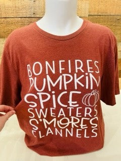 Bonfires - Large Final Sale T-shirt