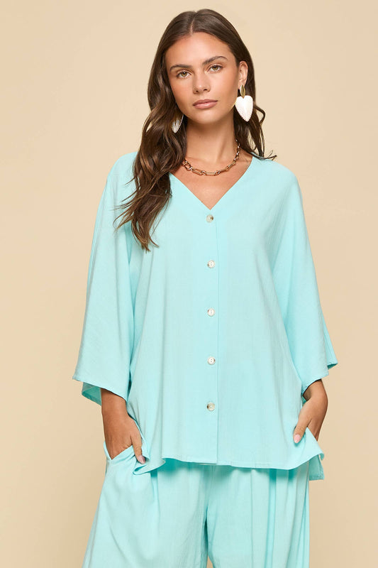 2-Piece Linen Summer Set