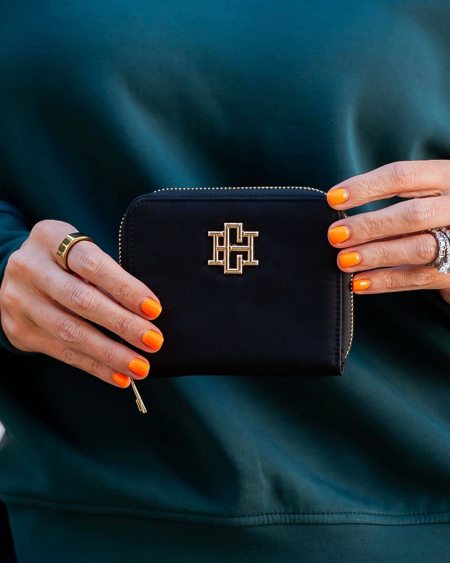 Caroline Hill - Blakely Wallet Black Nylon