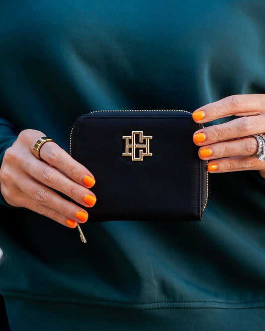 Caroline Hill - Blakely Wallet Black Nylon