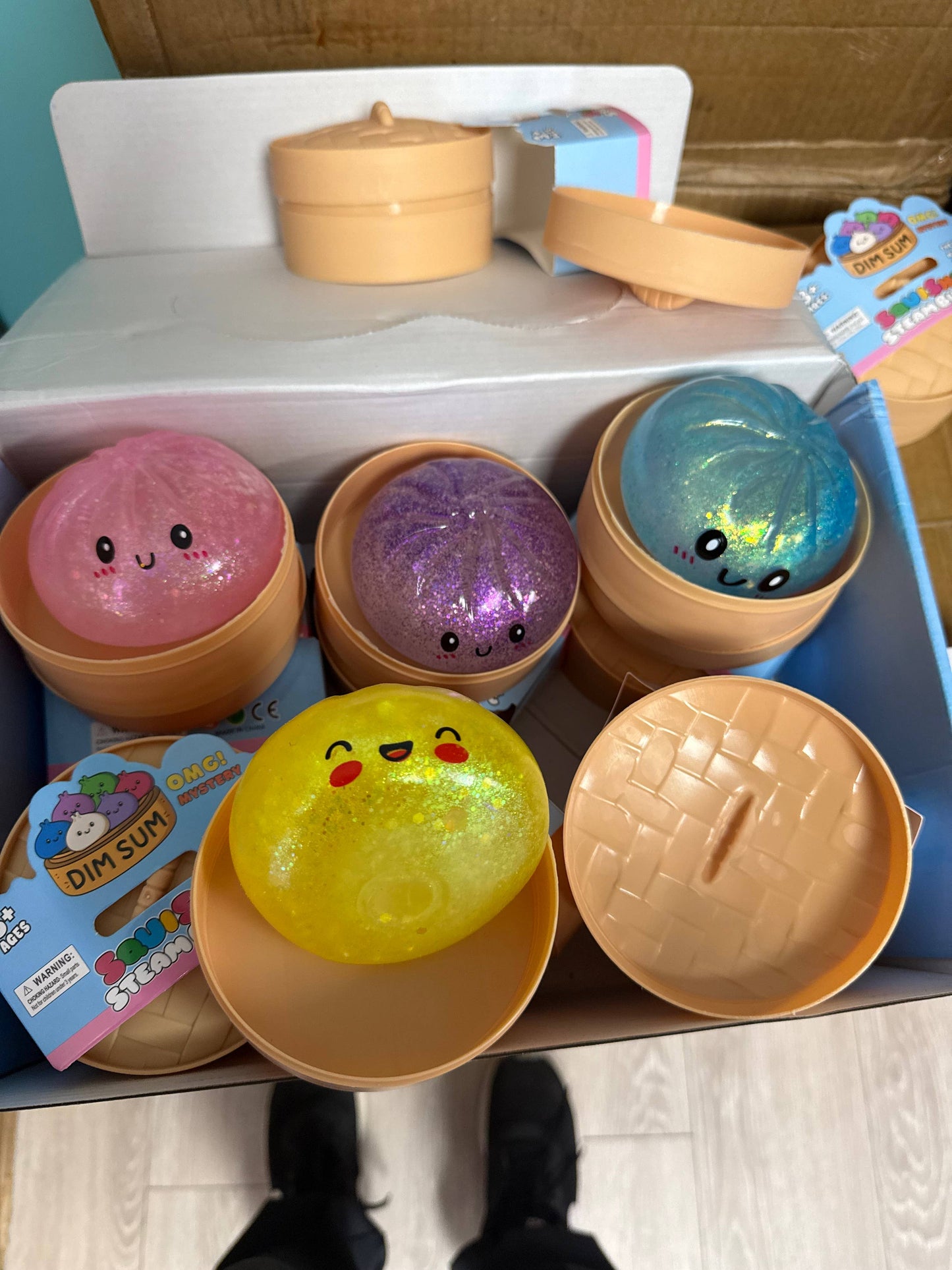 The Viral Dumpling Squishy- Glitter Edition