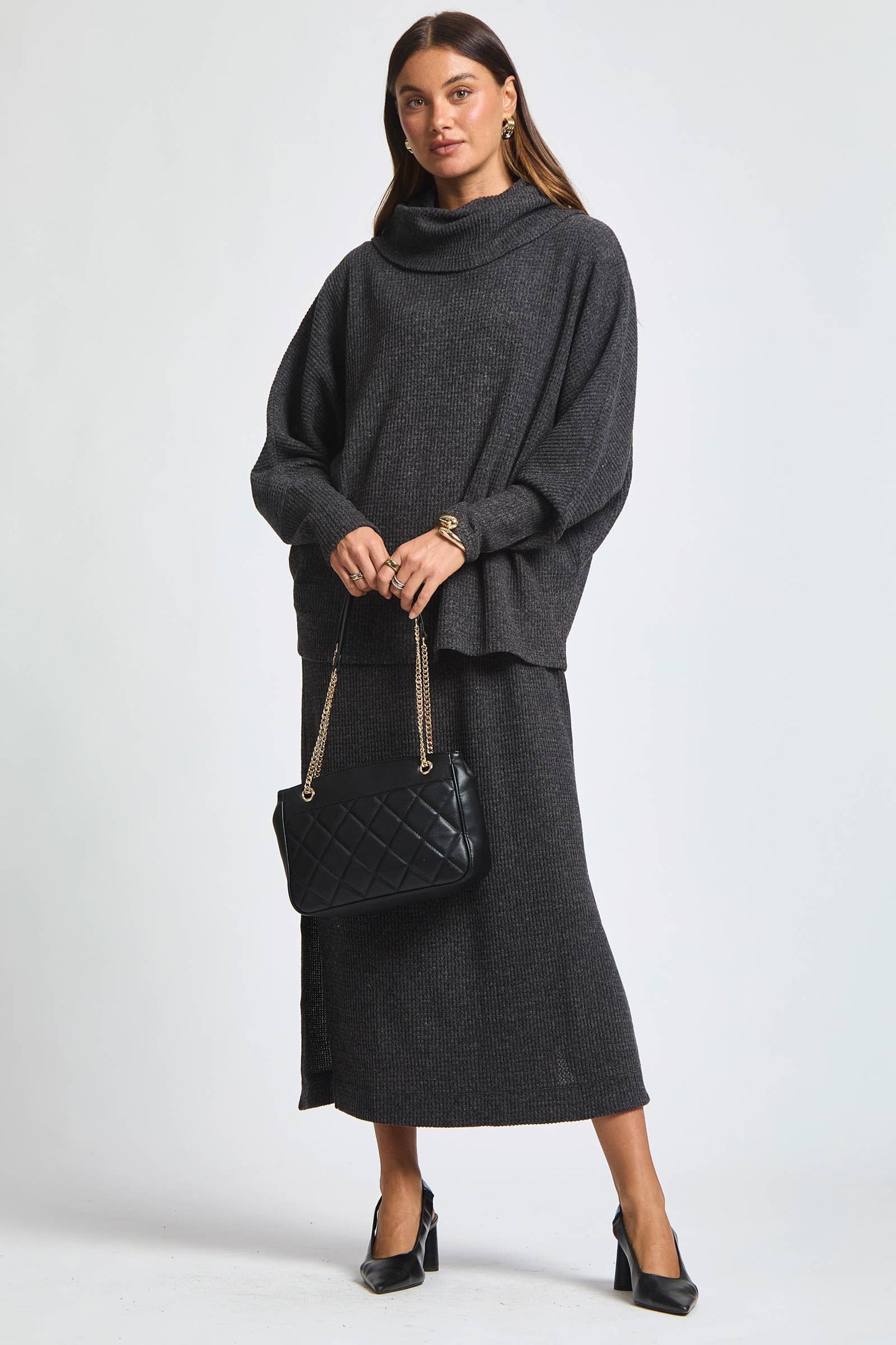 Dear Scarlett - 2 Piece Cozy Thermal Layered Set