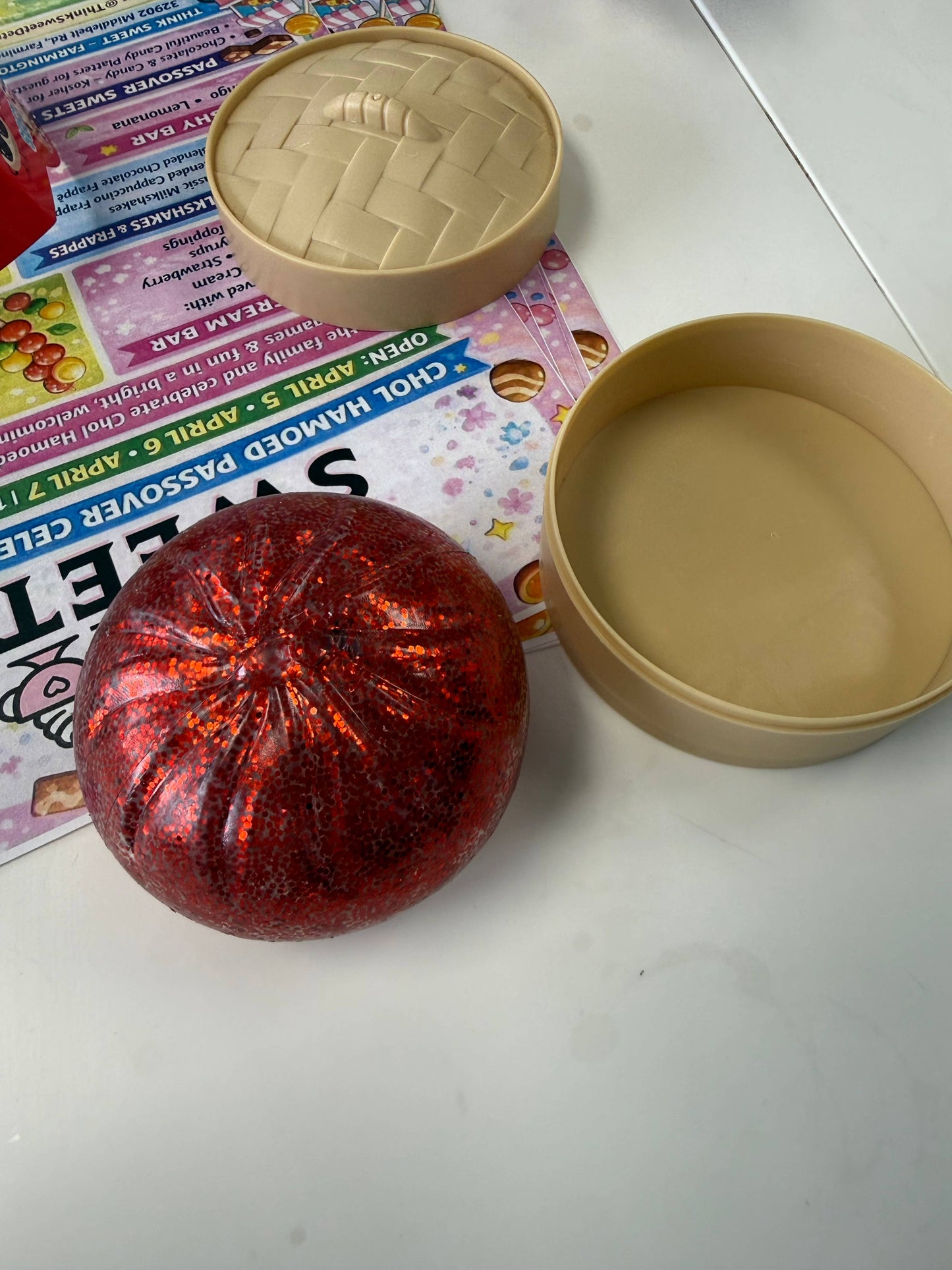 The Viral Dumpling Squishy- Glitter Edition