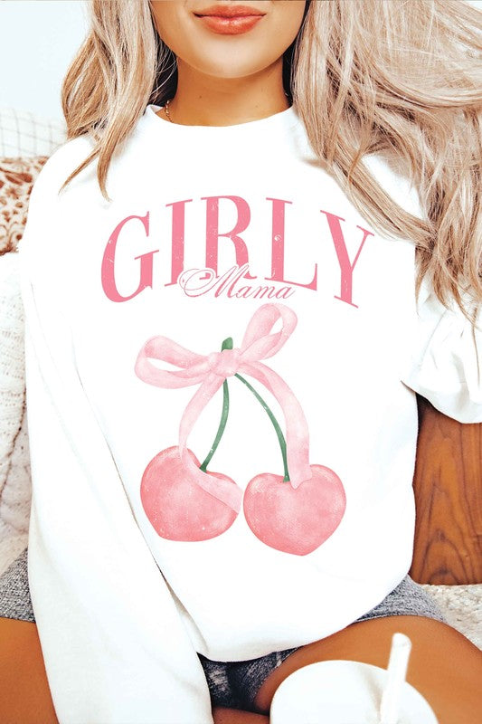 GIRLY MAMA Graphic Sweatshirt