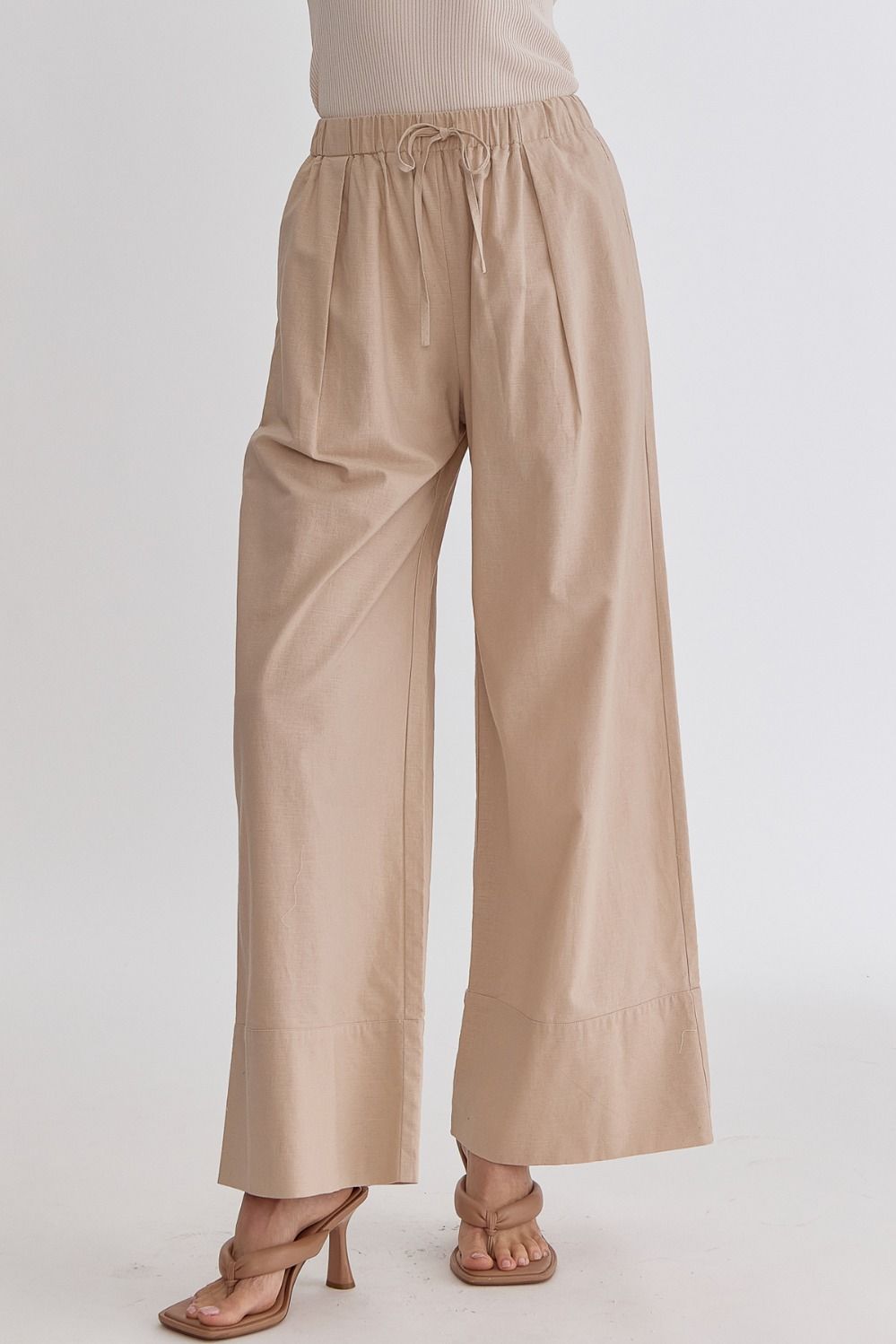 High Waisted Wide Leg Pants