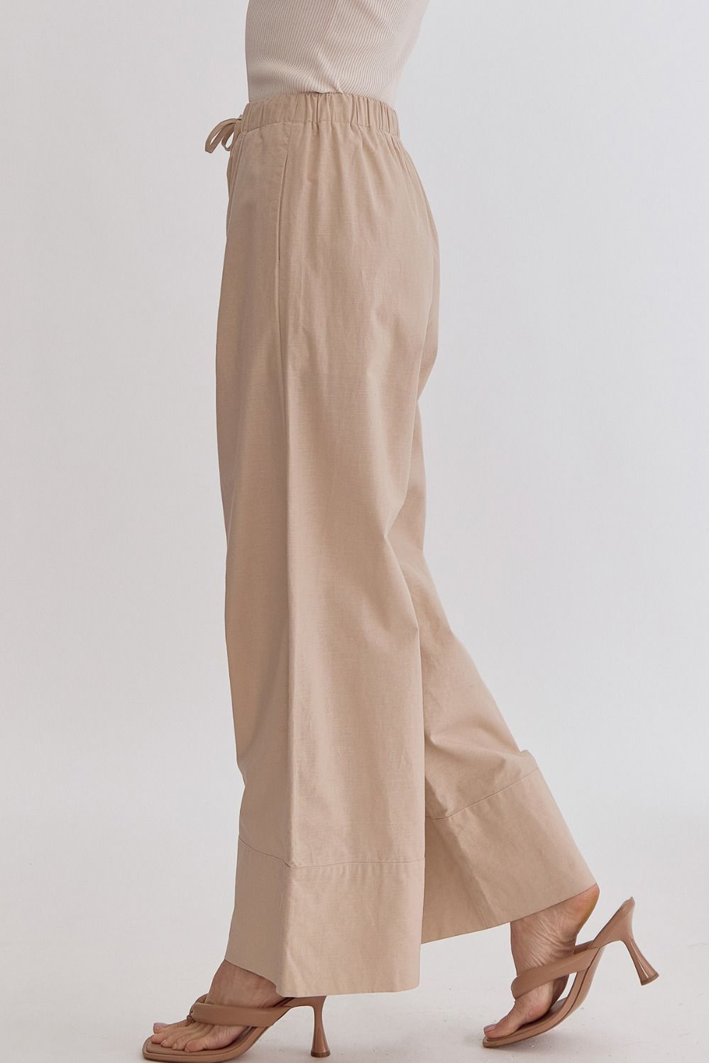 High Waisted Wide Leg Pants