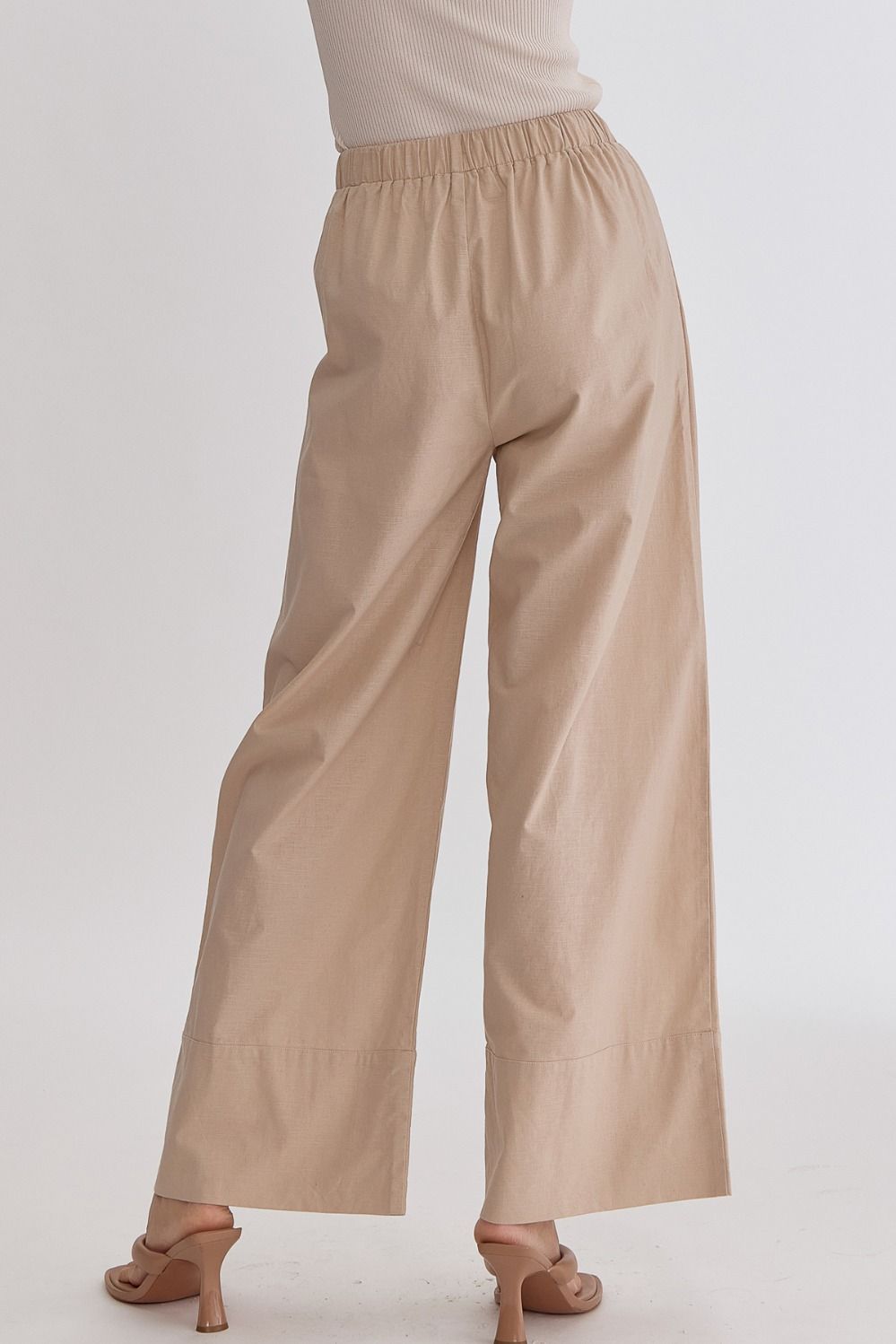 High Waisted Wide Leg Pants