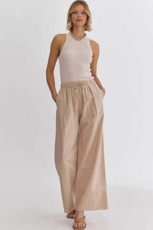 High Waisted Wide Leg Pants