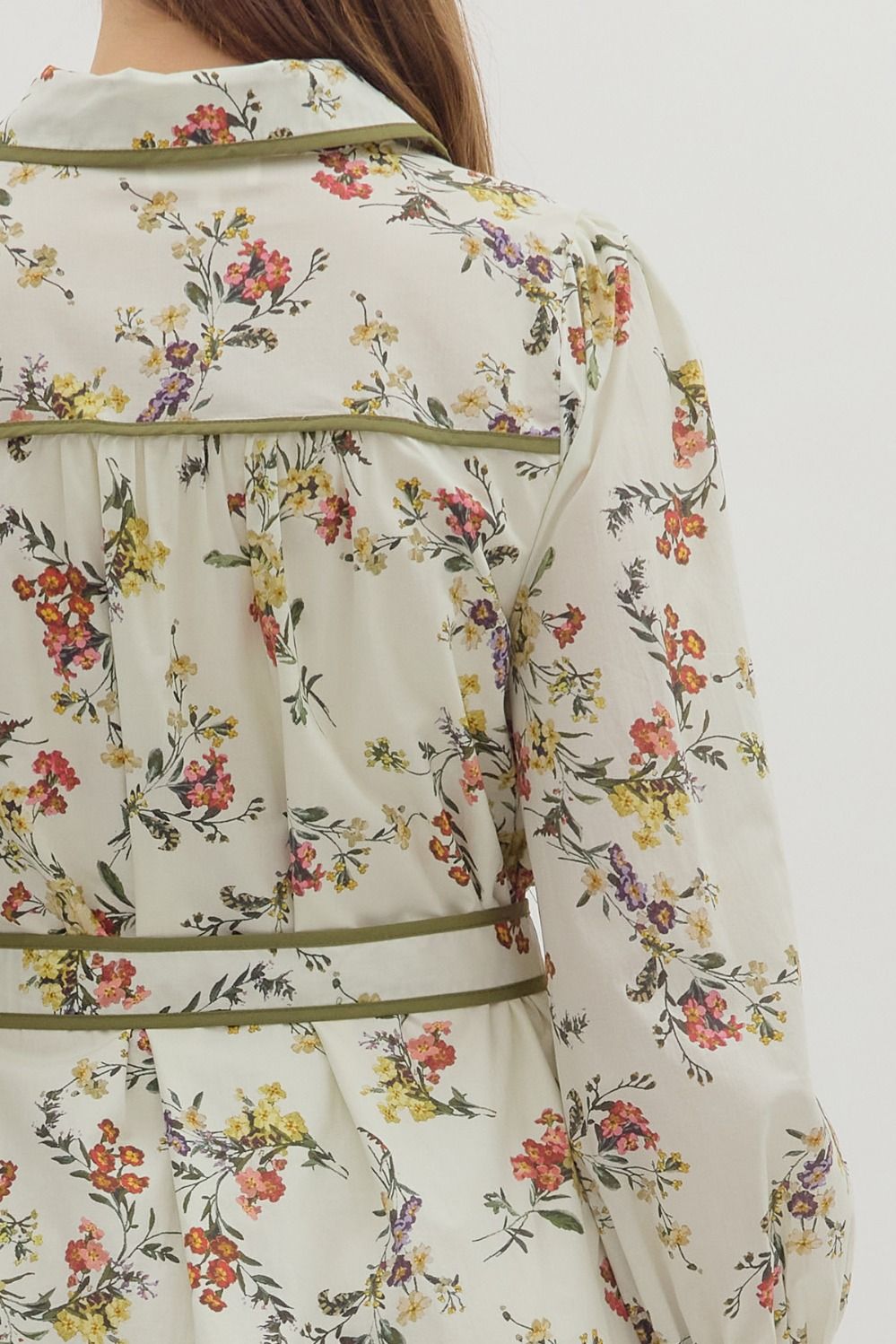 Floral Fall Vibes Western Dress