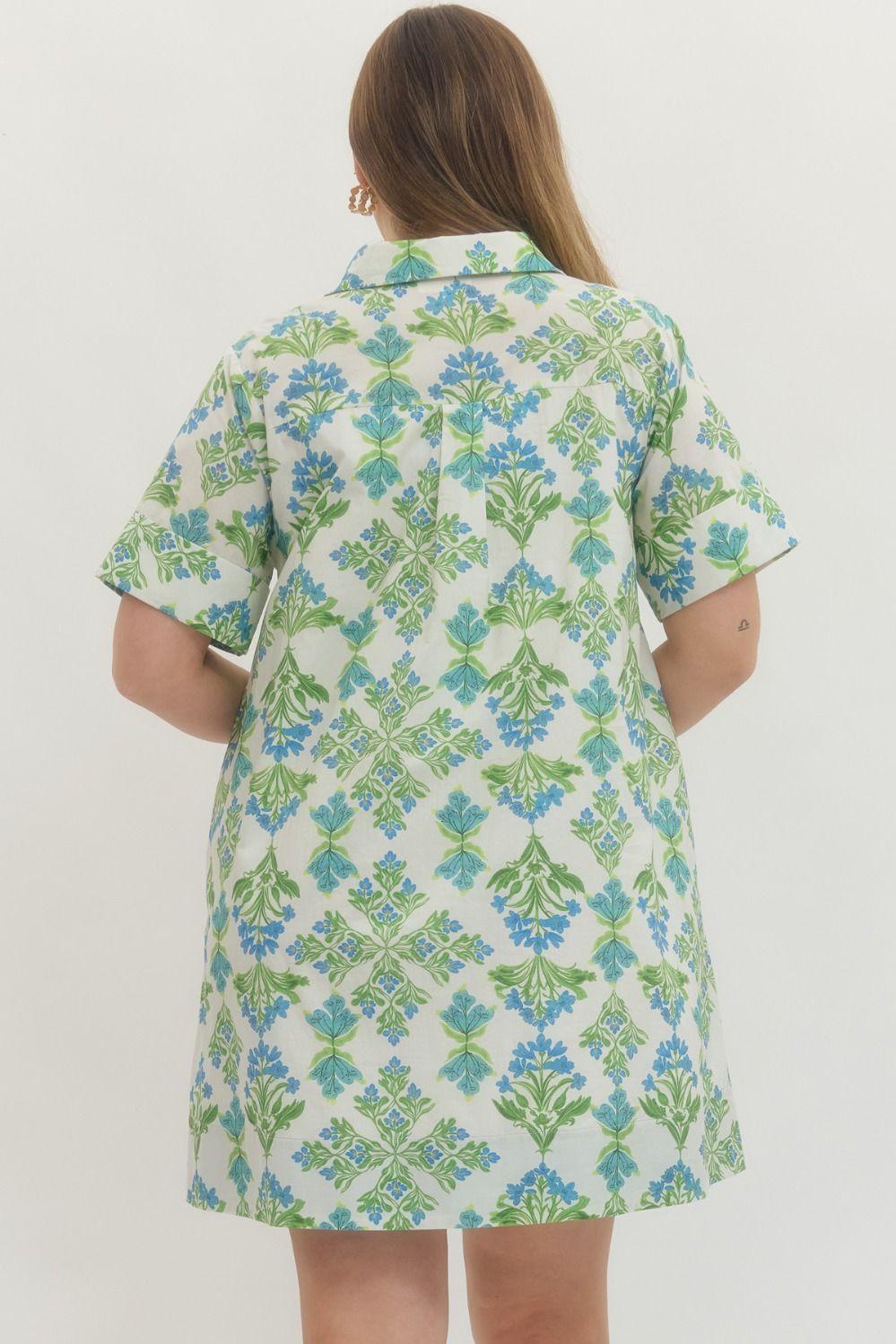 Welcome to the Garden Mini Dress Plus