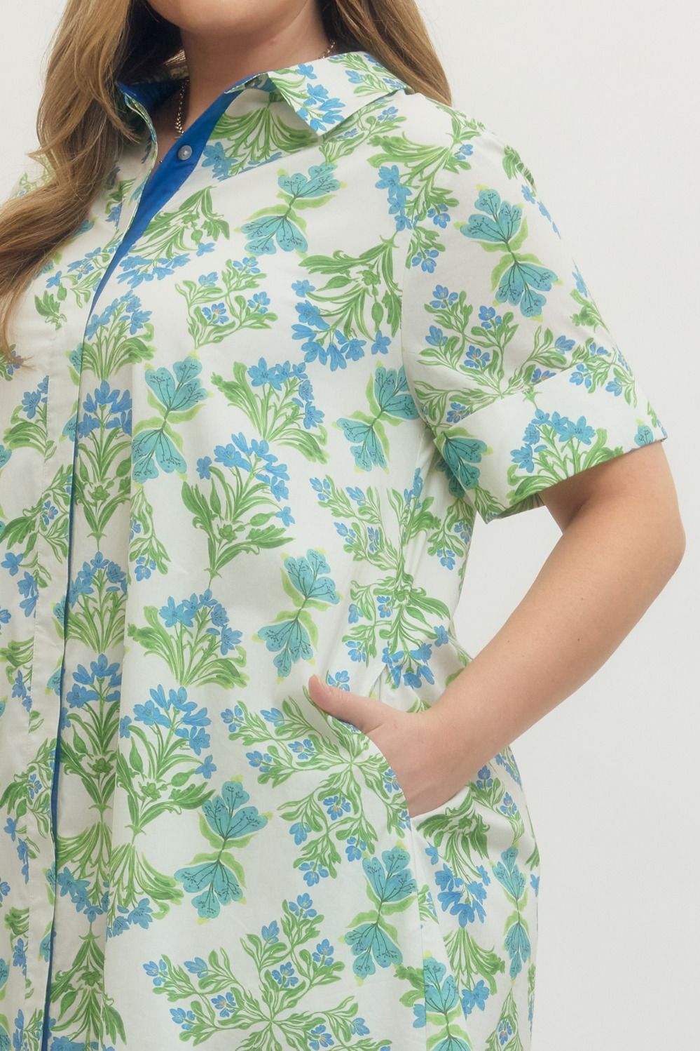 Welcome to the Garden Mini Dress Plus
