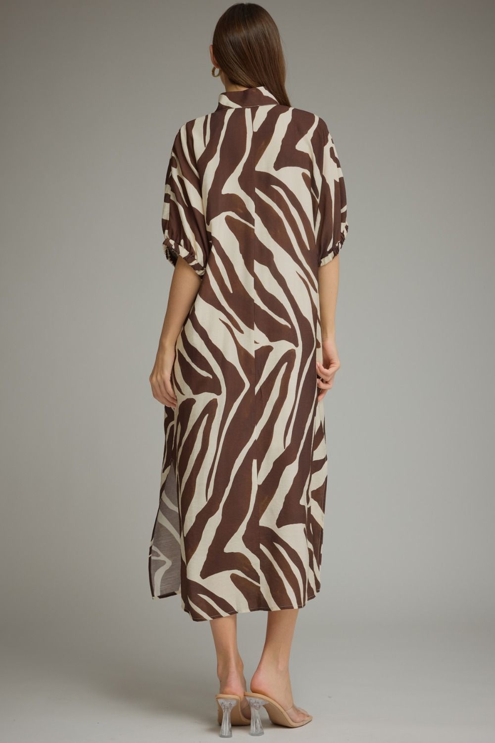 Wild about you Zebra Midi Dress