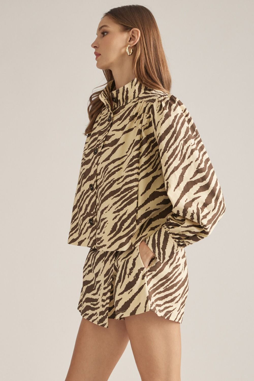 Zebra Print Jacket
