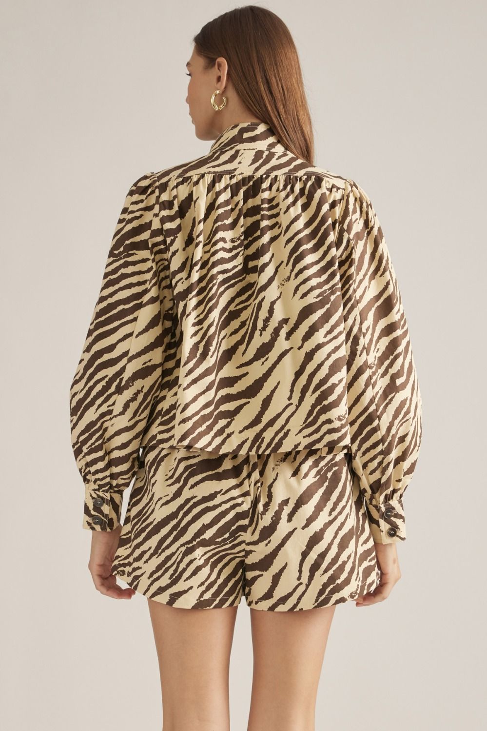 Zebra Print Jacket