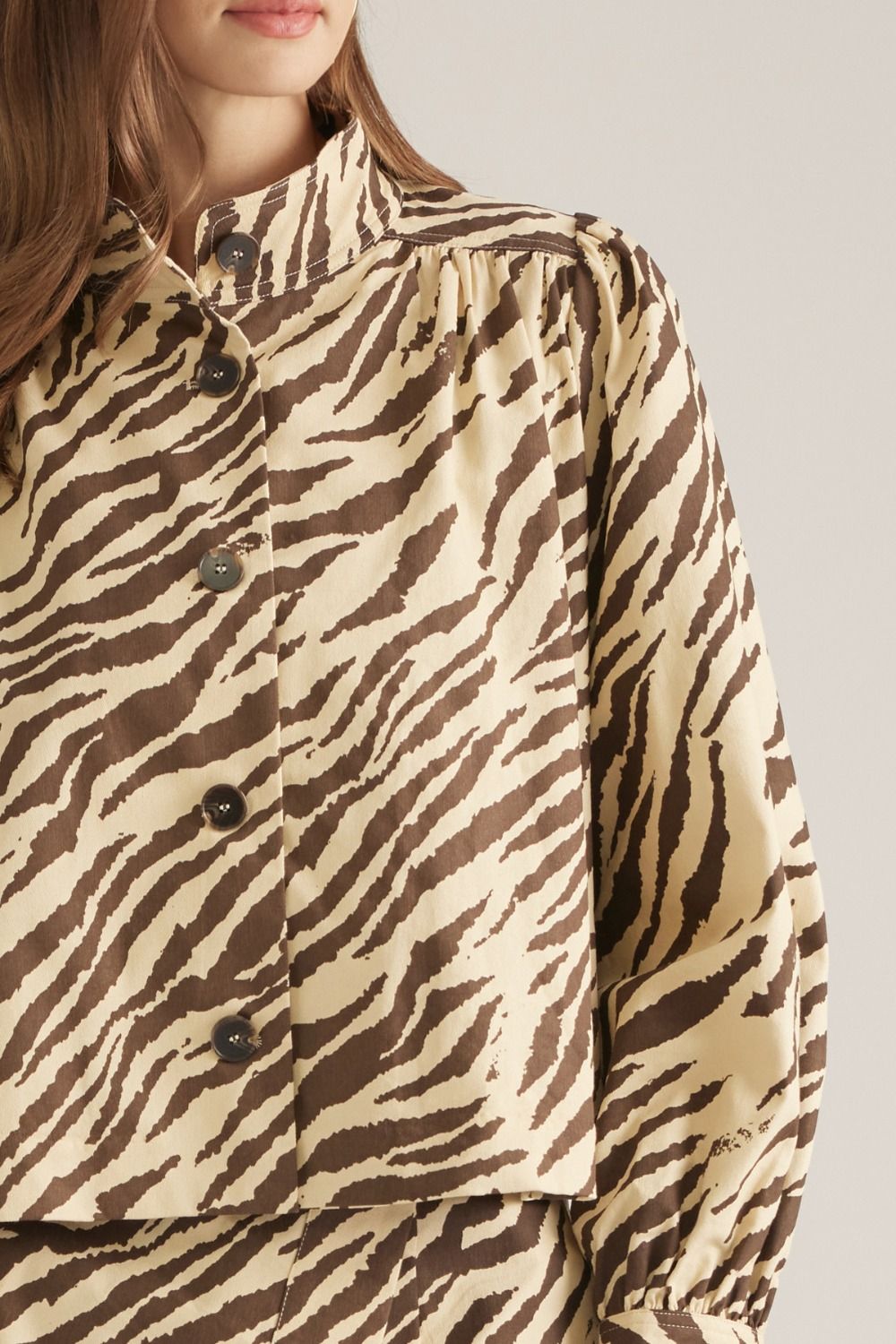 Zebra Print Jacket