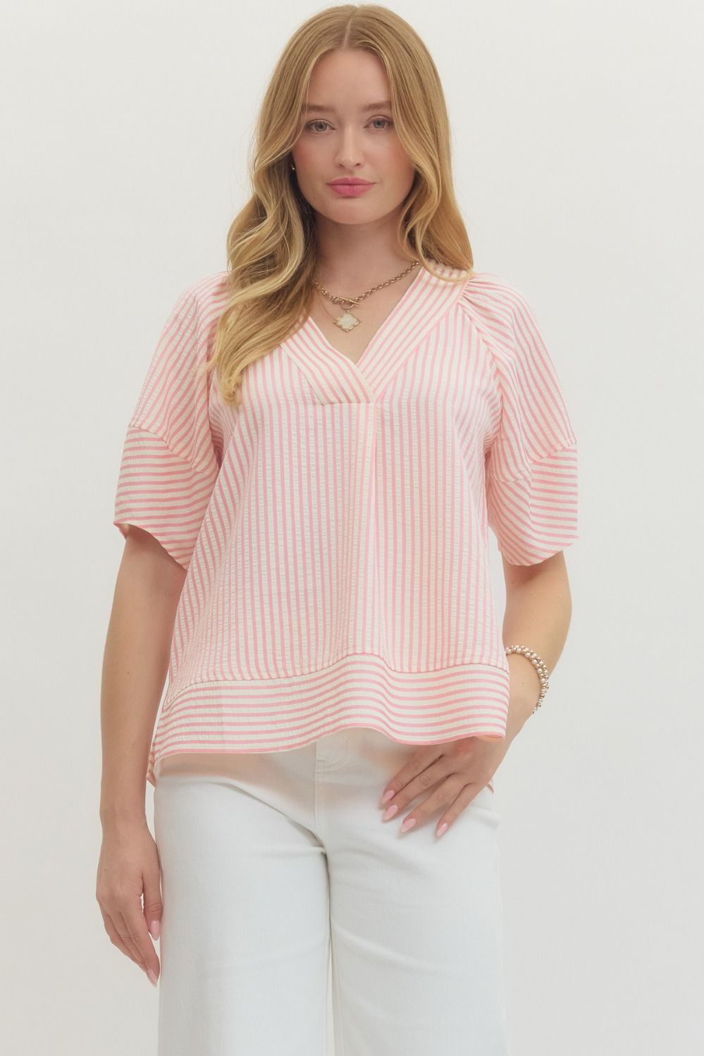 Fun Times Striped Top Regular