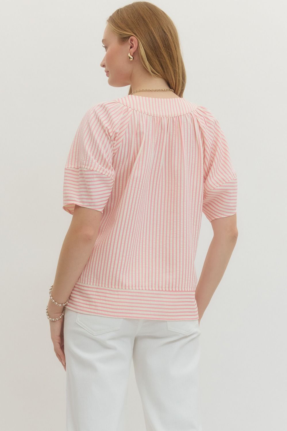Fun Times Striped Top Regular