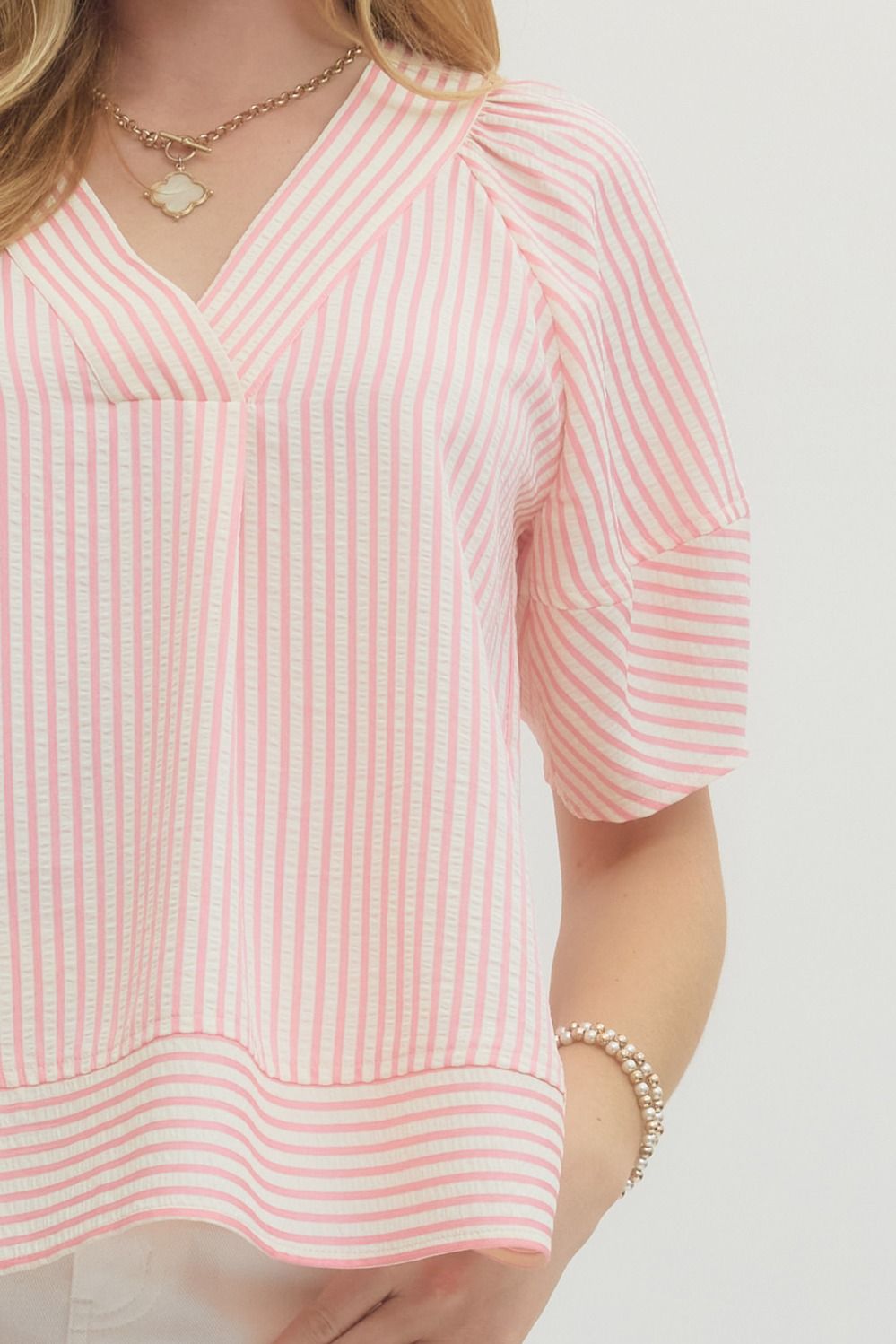 Fun Times Striped Top Regular
