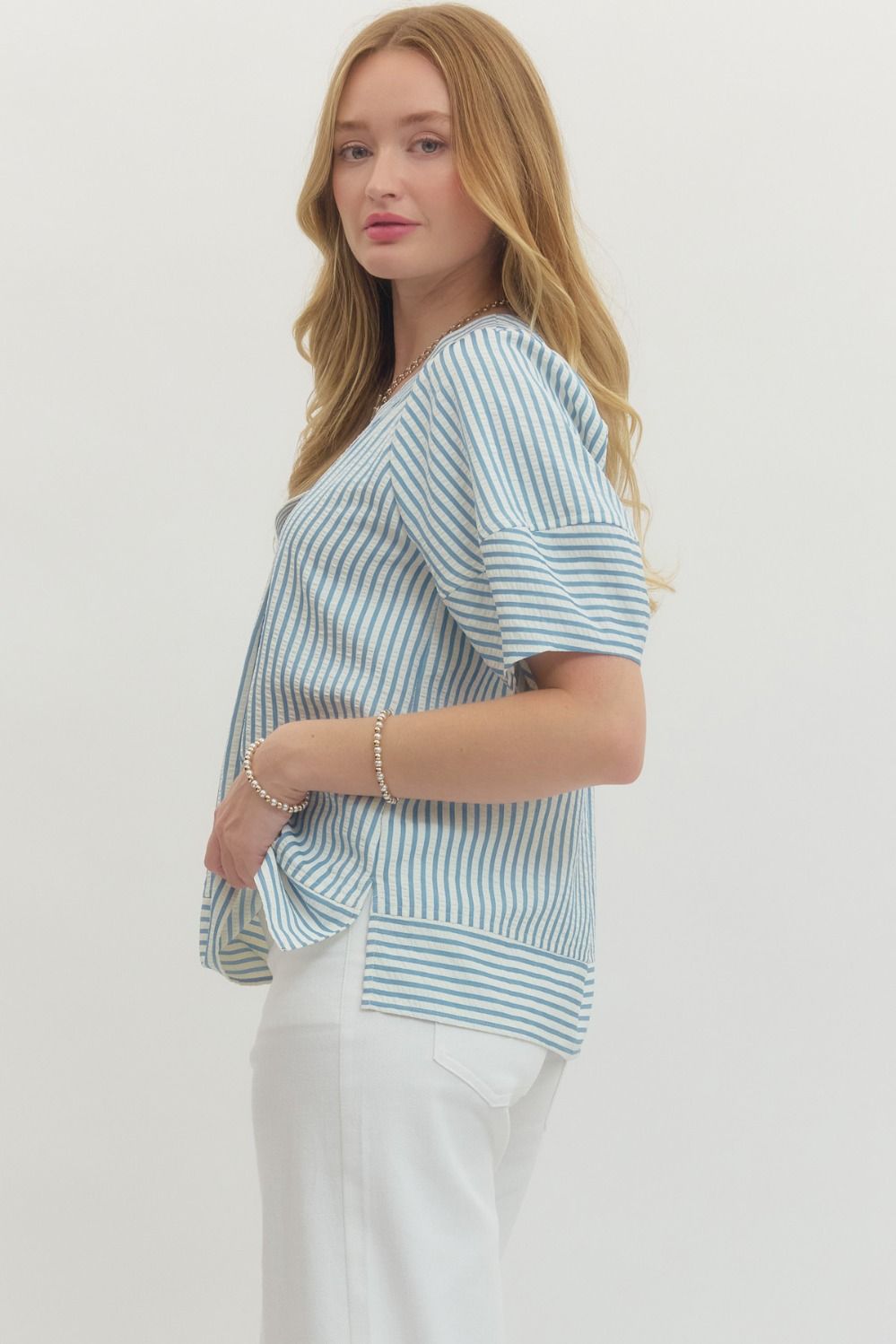 Fun Times Striped Top Regular