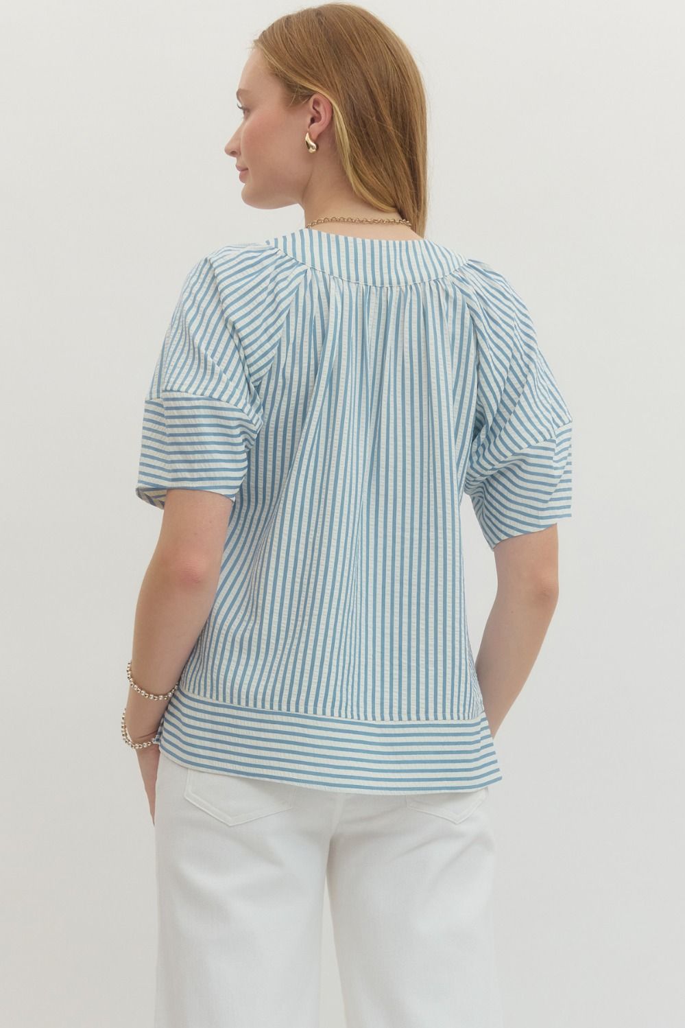 Fun Times Striped Top Regular