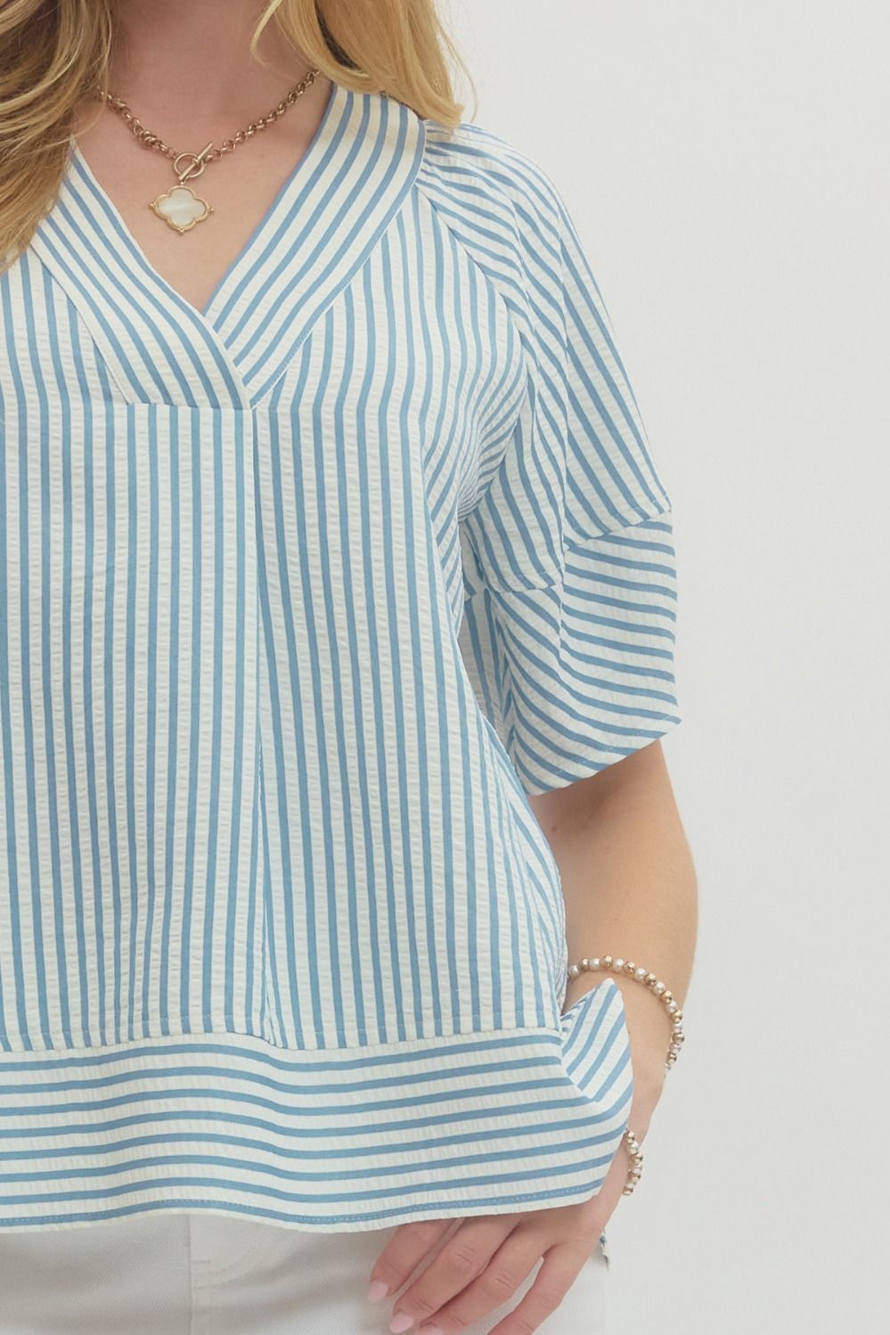 Fun Times Striped Top Regular