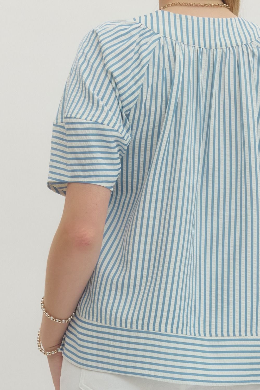 Fun Times Striped Top Regular
