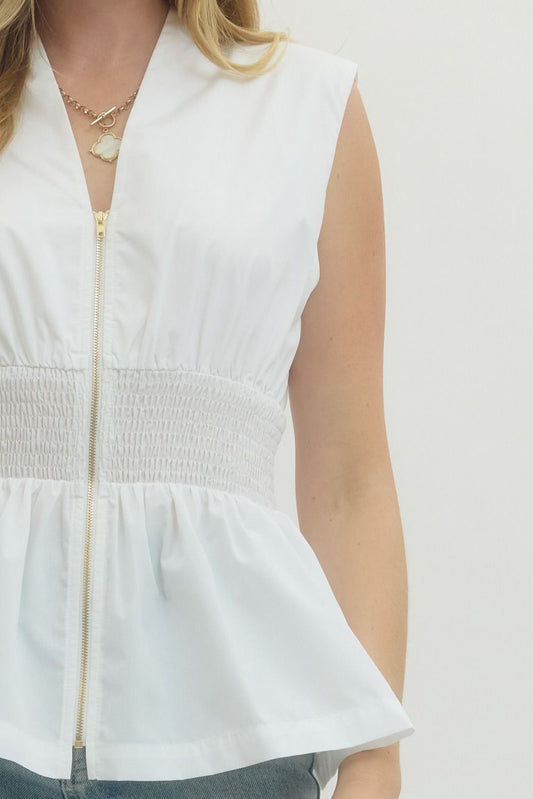 Pure Beauty Sleeveless Top