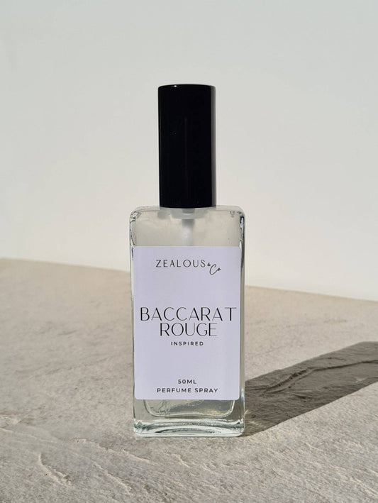 Zealous & Co - Baccarat Rouge Inspired Perfume Spray 50ml