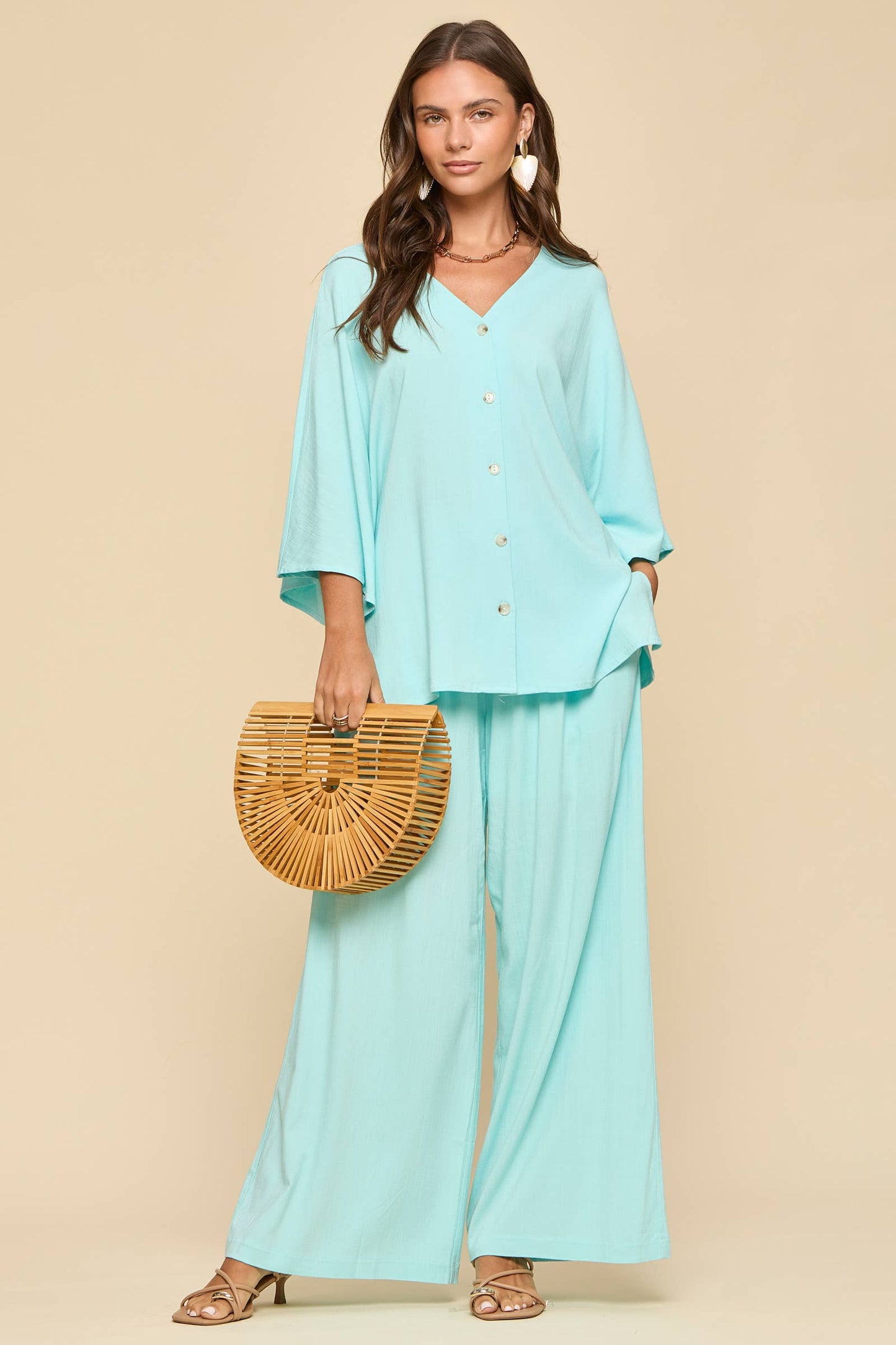 2-Piece Linen Summer Set