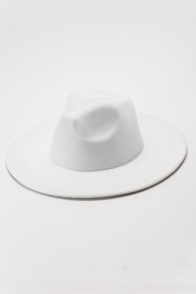 VINTAGE PLAIN FEDORA HAT