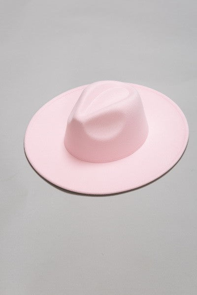 VINTAGE PLAIN FEDORA HAT