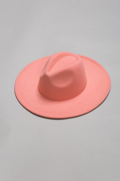 VINTAGE PLAIN FEDORA HAT