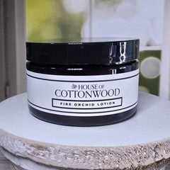 4 oz House of Cottonwood Fire Orchid Lotion