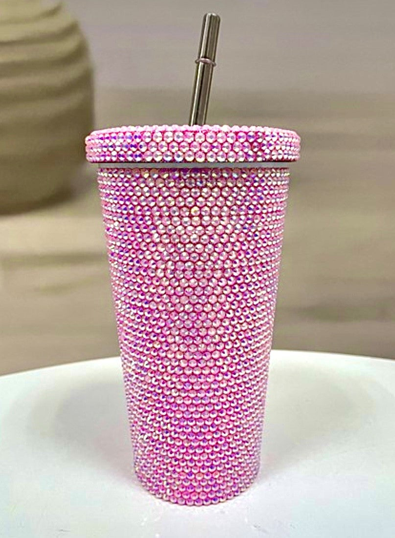 Rhinestone 17 oz Stainless Tumbler