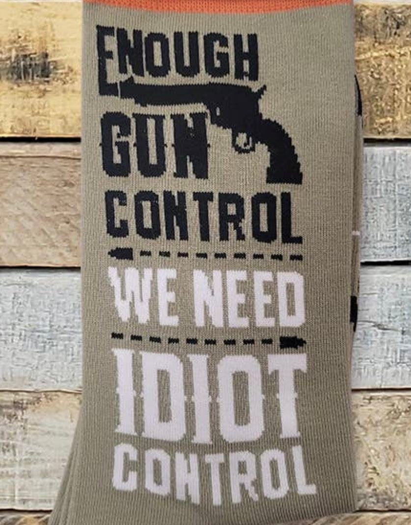 Gun control socks