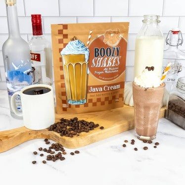 Java Cream Boozy Shakes Mix -Just Add Water + Vodka