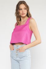 Pretty in Pink Sleeveless Top